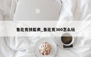 鲁比克技能表_鲁比克360怎么玩